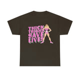 Pink Logo Thick Thighs Save Lives Tee